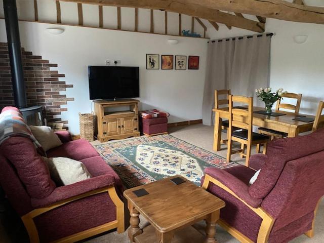 Appartement Wood Farm Barn à Laxfield Extérieur photo